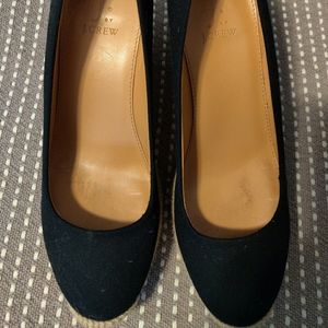 Like new, Black espadrille, J Crew factory, size 7